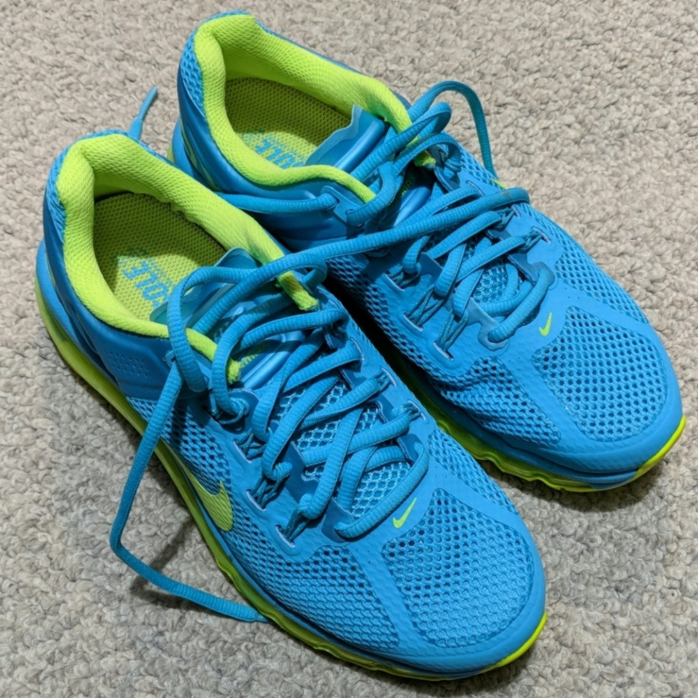 Nike Air Max+ 2013 gamma blue volt BNWOB